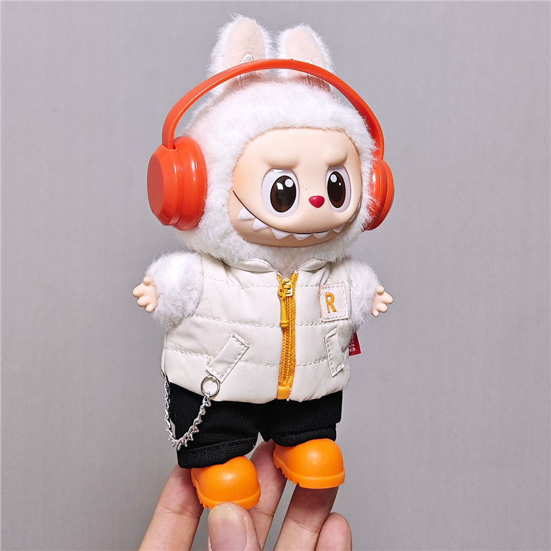 For 15 17cm Labubu Doll Solid  - Baby Clothing Items recensione e prezzo