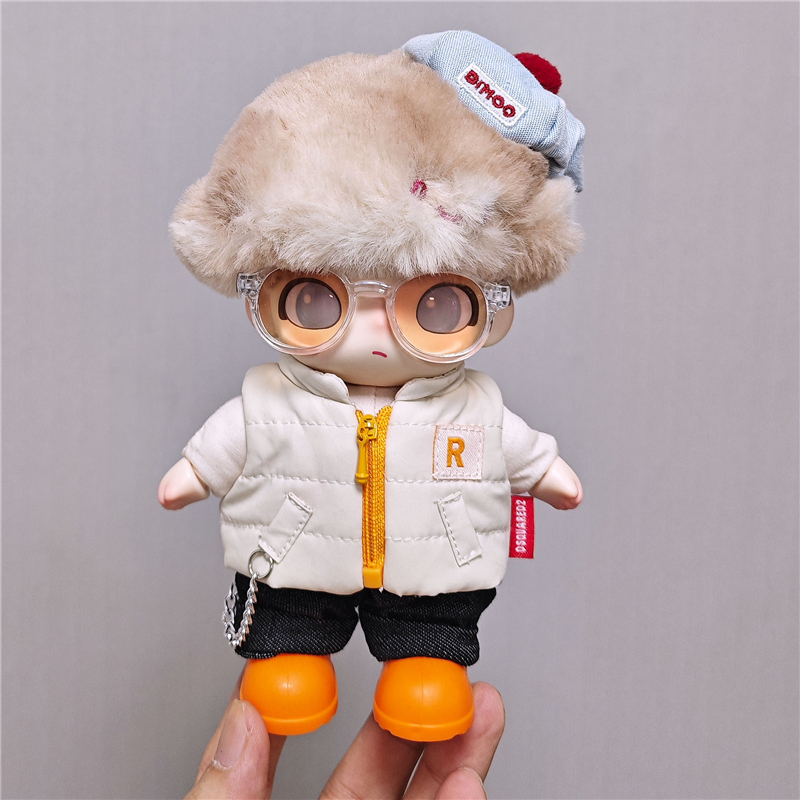 For 15 17cm Labubu Doll Solid  - Baby Clothing Items recensione e prezzo