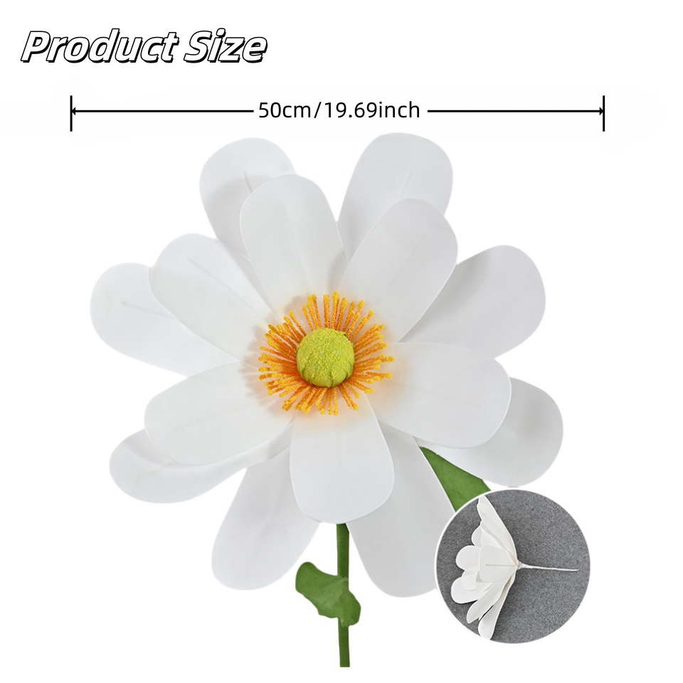 50 Cm Artificial Giant White F - Baby Clothing Stores recensione e prezzo