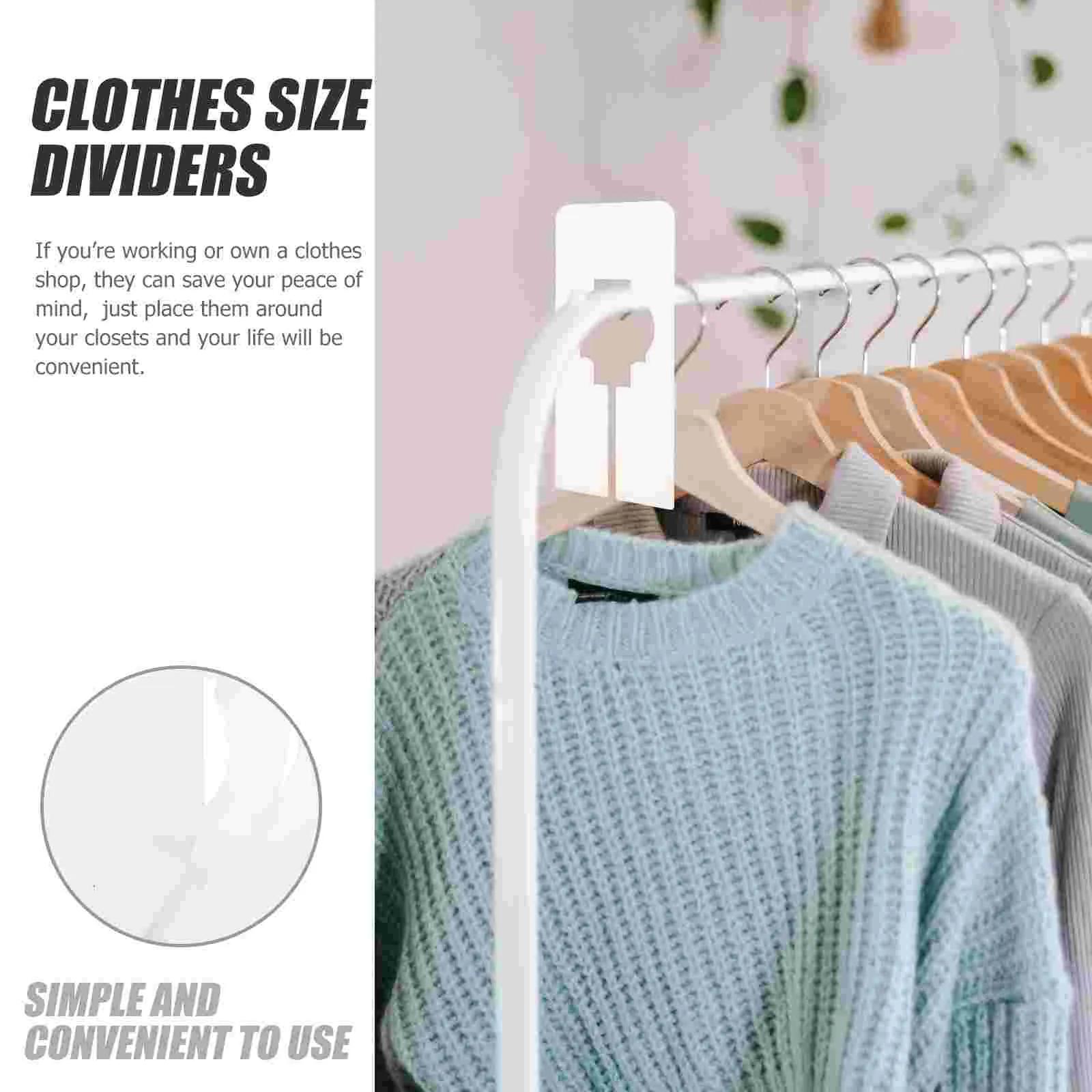 28x Clothing Size Closet Rack  - Baby Clothing Hanger Dividers recensione e prezzo