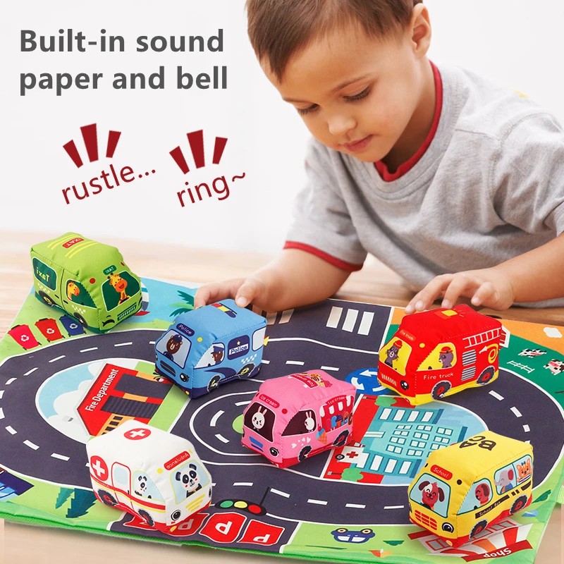 Soft Fabric Car Toy Set for Ba - Newborn Gift Set recensione e prezzo