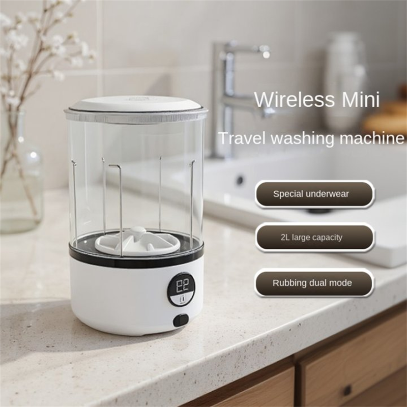 A White 2L Mini Washing Machin - Baby Clothing Washing Machine recensione e prezzo