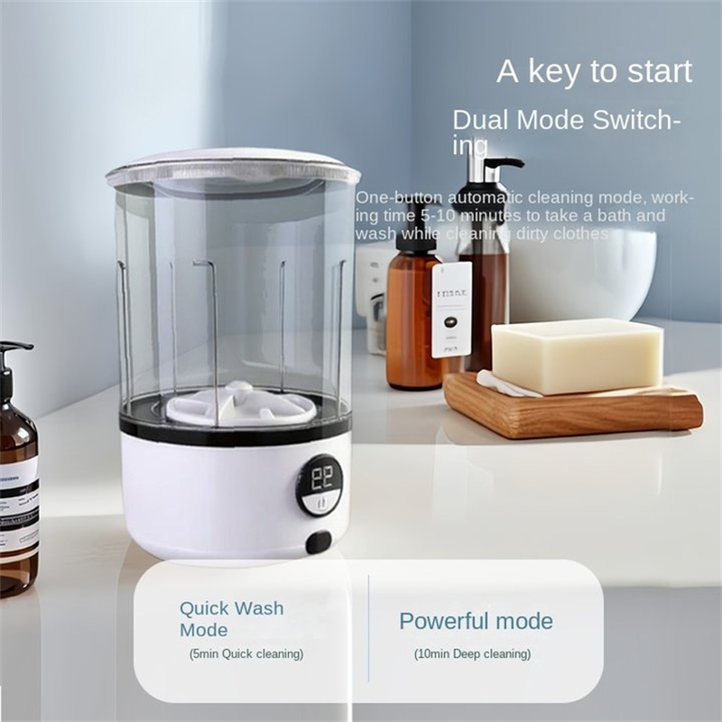 A White 2L Mini Washing Machin - Baby Clothing Washing Machine recensione e prezzo