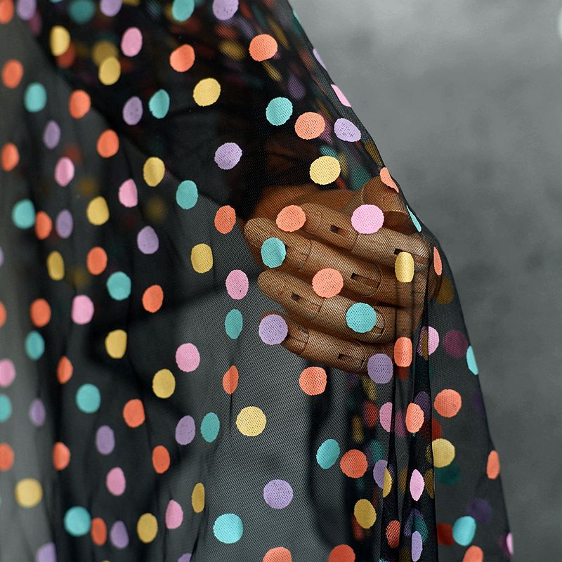 155cm Wide Colorful Polka Dot  - Baby Clothing Organic recensione e prezzo