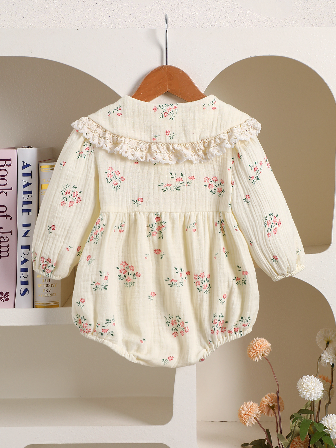 Baby Floral Embroidered Long-S - Baby Clothing Stores recensione e prezzo