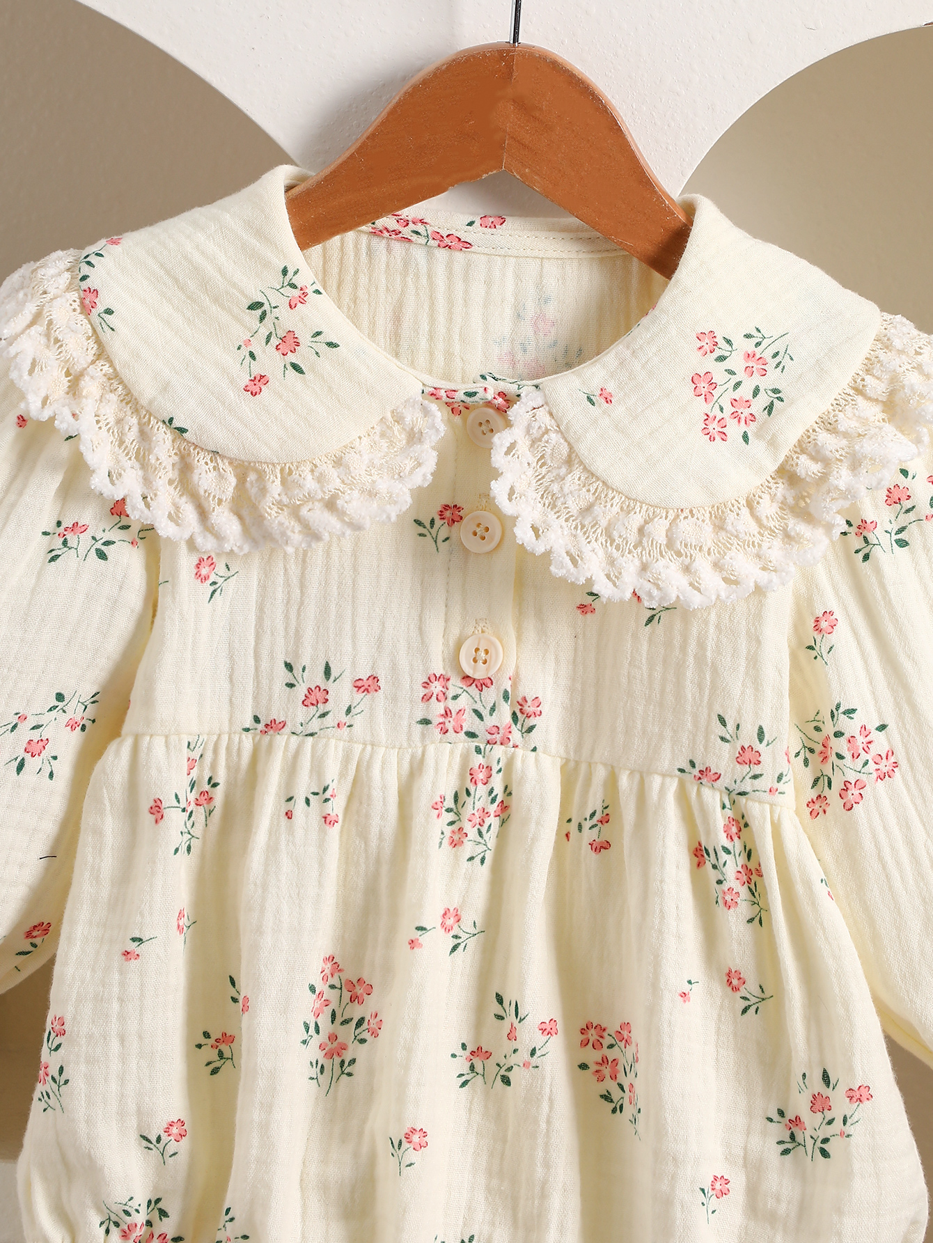 Baby Floral Embroidered Long-S - Baby Clothing Stores recensione e prezzo