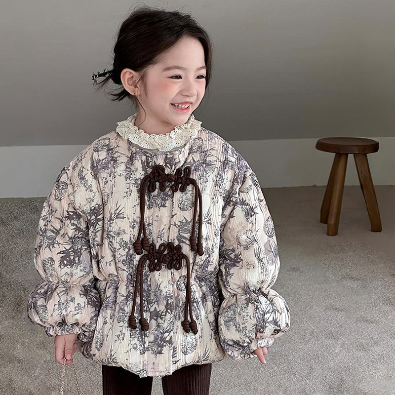 Girls Chinese Style Coat 2026  - Baby Clothing Zipper recensione e prezzo