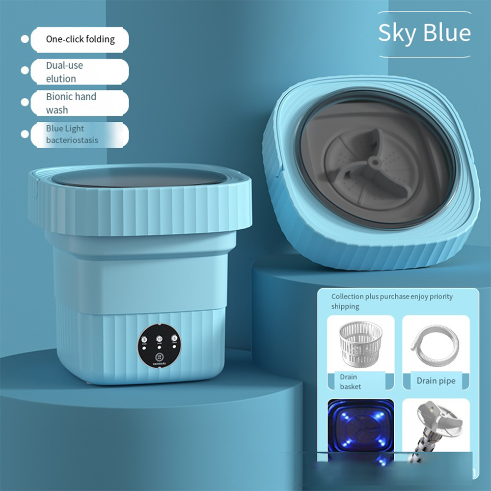 6L 11L Folding Portable Washin - Baby Clothing Washing Machine recensione e prezzo