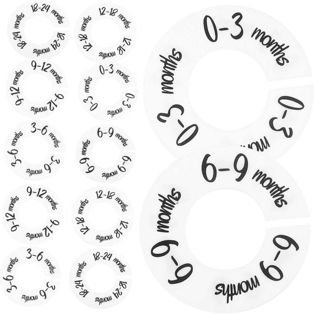 68/9Pcs Organizing Hangers Bab - Baby Clothing Hanger Dividers recensione e prezzo