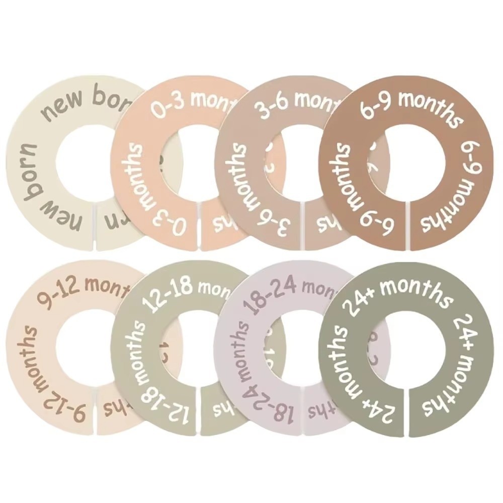 68/9Pcs Organizing Hangers Bab - Baby Clothing Hanger Dividers recensione e prezzo