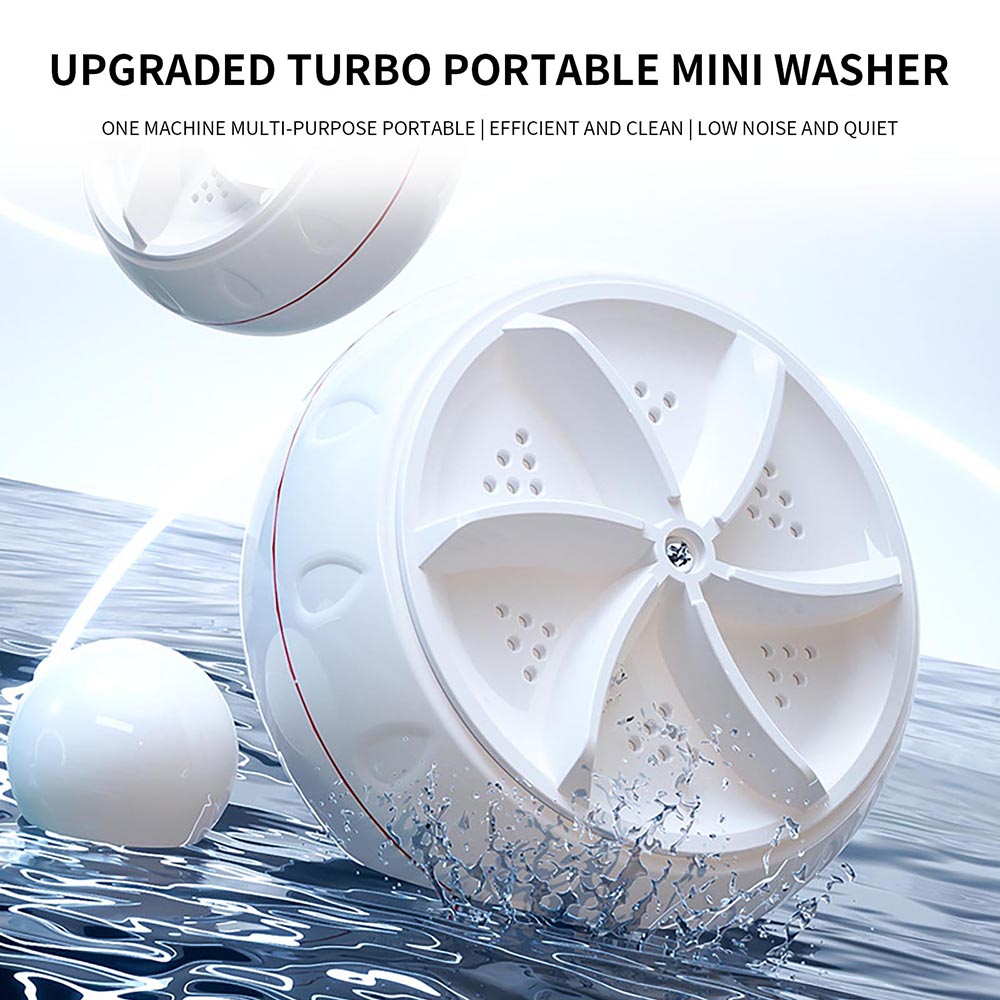 Portable Mini Ultrasonic Washe - Baby Clothing Washing Machine recensione e prezzo