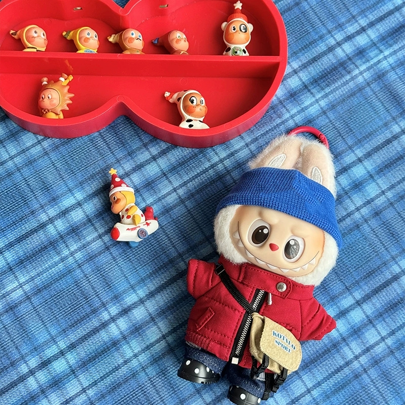 For 15 17cm Labubu Doll Winter - Baby Clothing Items recensione e prezzo