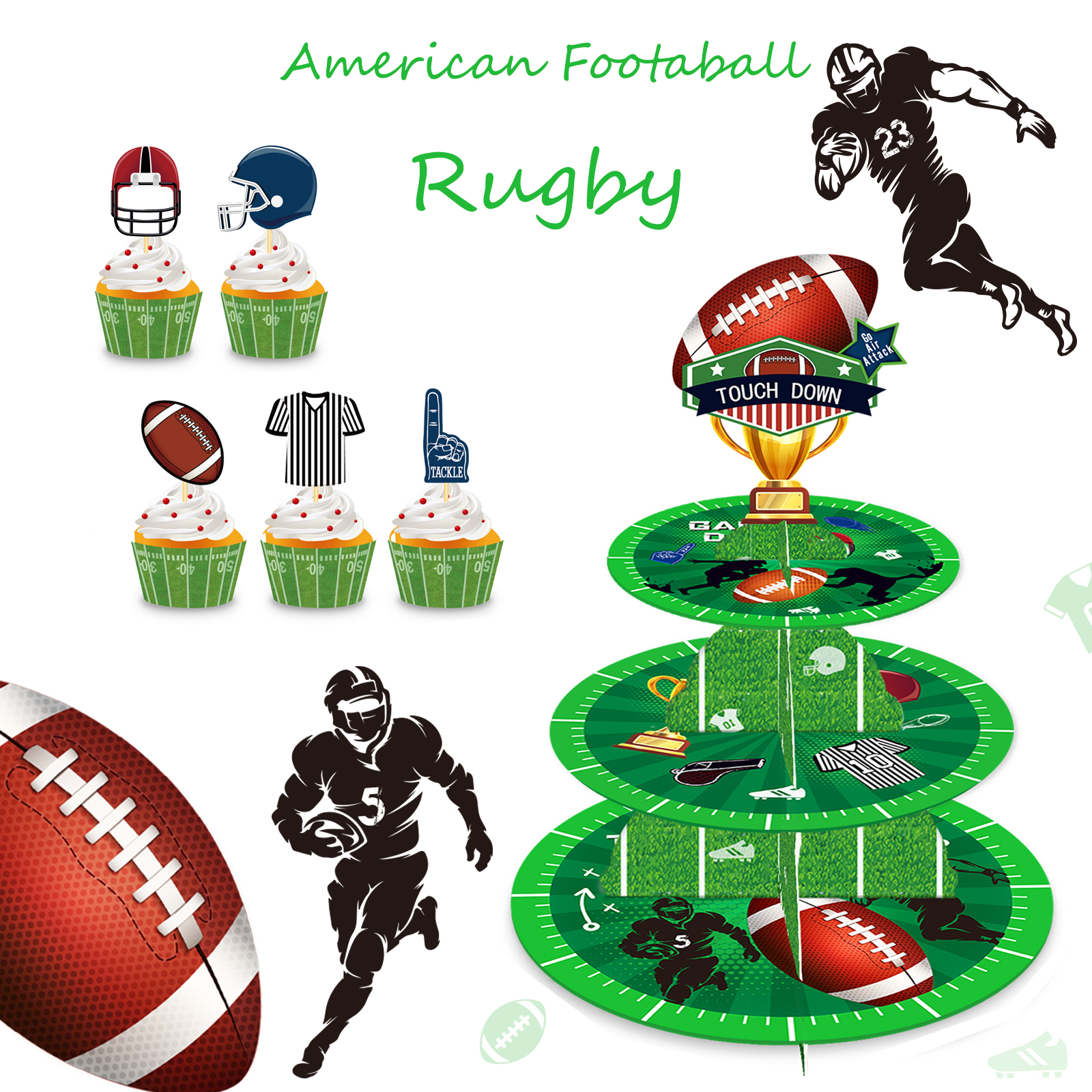 3 Layers Sports Rugby Football - Baby Clothing Display Stand recensione e prezzo