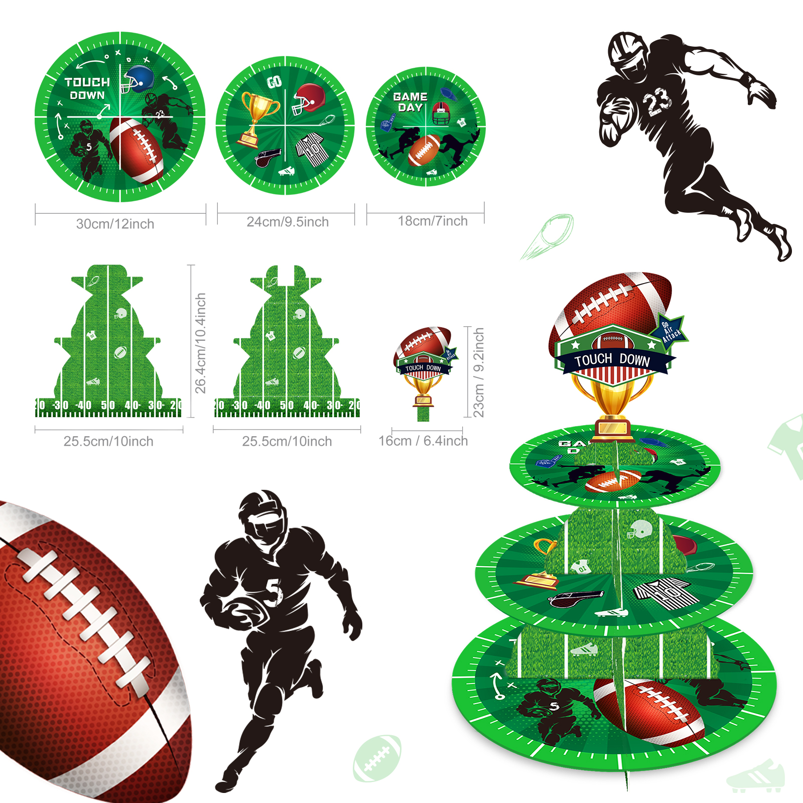 3 Layers Sports Rugby Football - Baby Clothing Display Stand recensione e prezzo