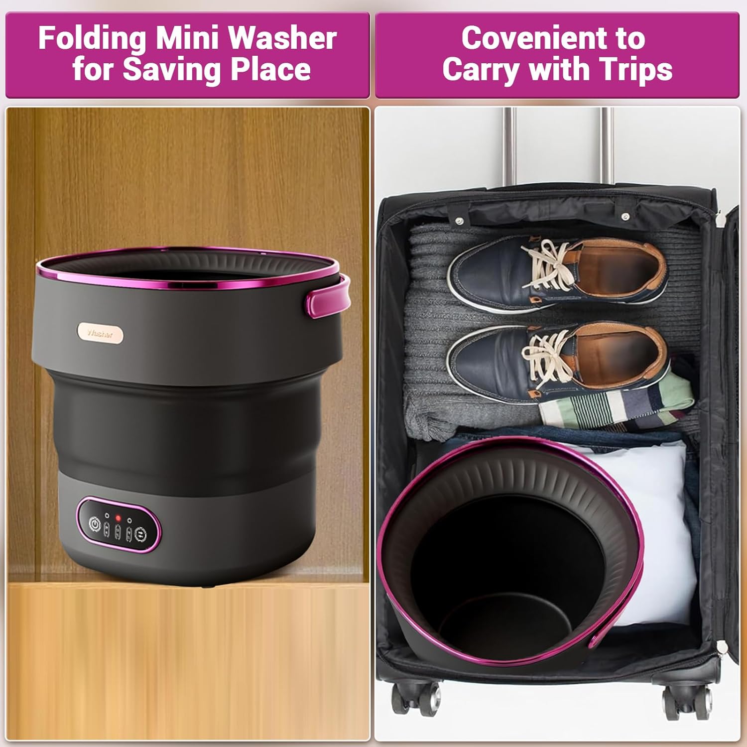 Portable Washing Machine 13L F - Baby Clothing Washing Machine recensione e prezzo